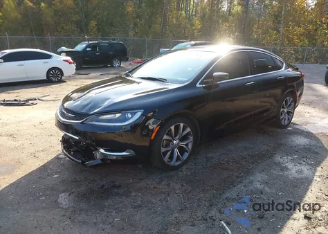 2015 Chrysler 200 C from USA, damaged, VIN 1C3CCCCB2FN527055